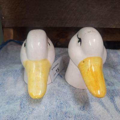 duck salt and pepper shakers