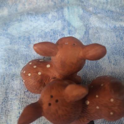 Deer Salt and pepper shakers