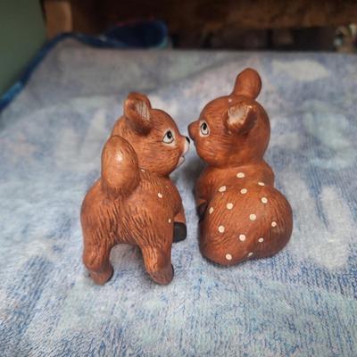 Deer Salt and pepper shakers