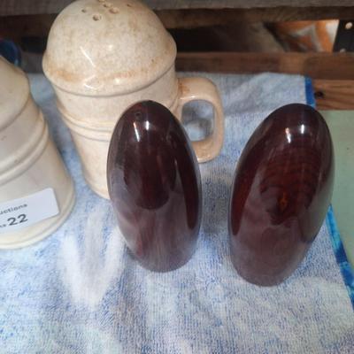 Salt and pepper shakers