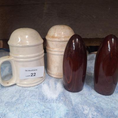 Salt and pepper shakers