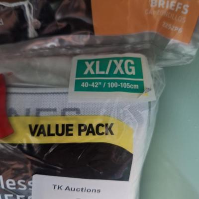 Hanes XL/XG package of 6 brief value pack