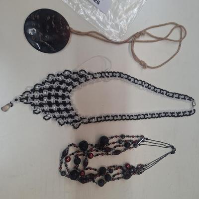 3 necklaces
