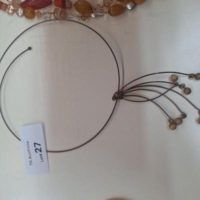 4 necklaces