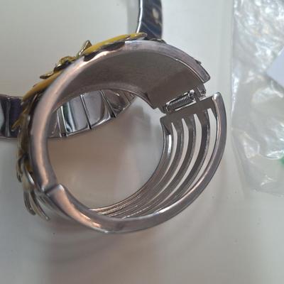 earrings, bracelet and necklace
