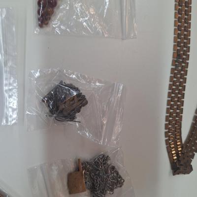necklaces and earrings