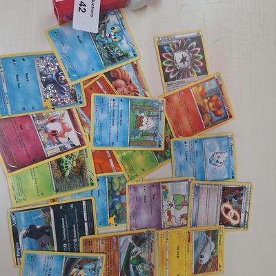 Pokemon cards and pez