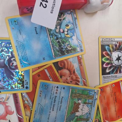 Pokemon cards and pez