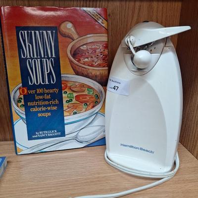 can opener and soup cookbook