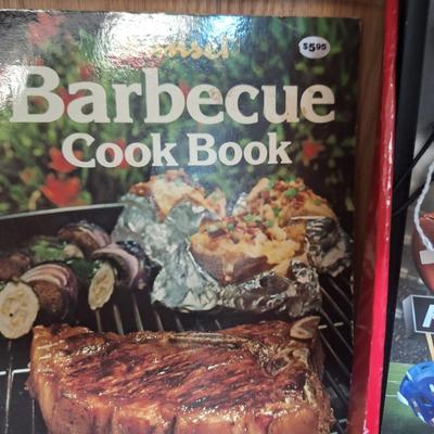 Football bottle opener and cookbook