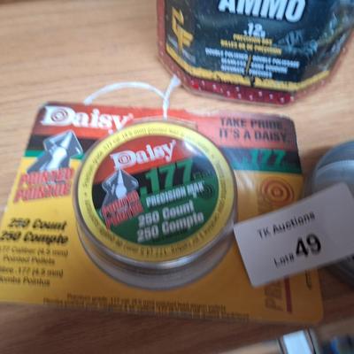 .177 pellets and airsoft BBs