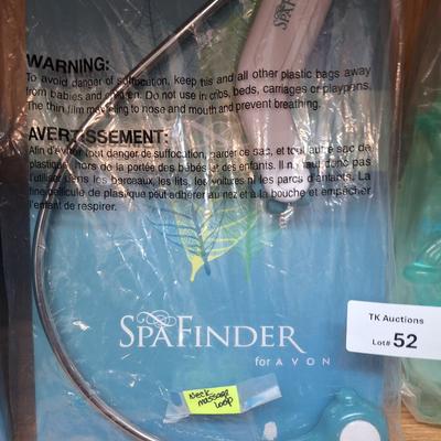 Spa bundle- soothing falls fountains, newck massage loop and foot massage