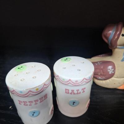 Salt and pepper shakers