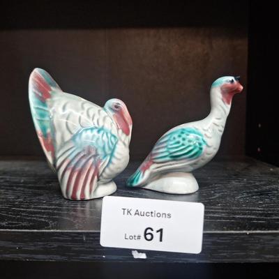 Turkey Salt and pepper shaker