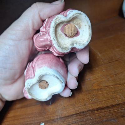 pink elephant salt and pepper shakers