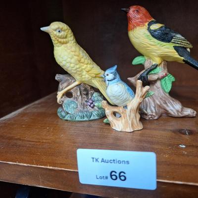 Porcelain birds- lefton and other