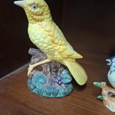 Porcelain birds- lefton and other