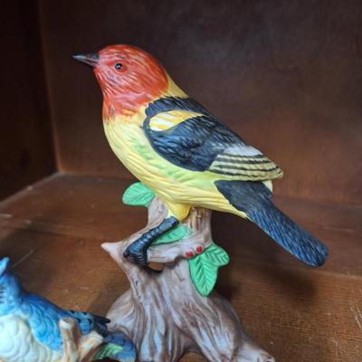Porcelain birds- lefton and other