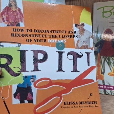 sewing and crafty books