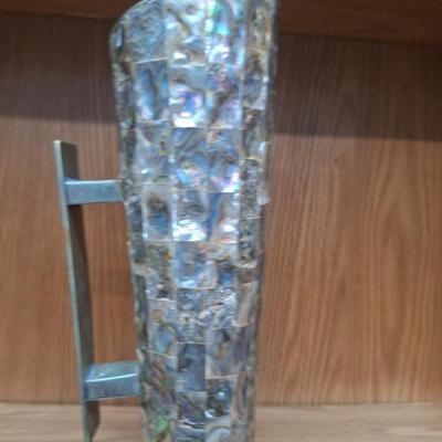 Abalone pitcher- bottom has damage