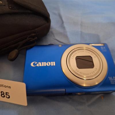 Canon digital camera and case