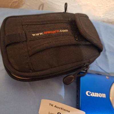 Canon digital camera and case