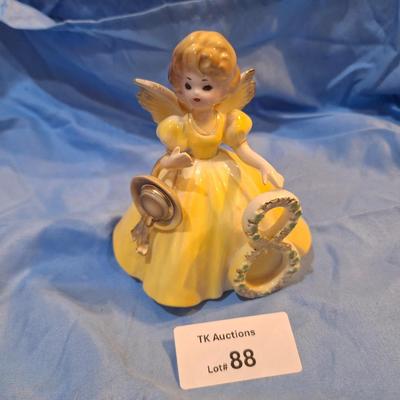 Josef Originals yello girl 8 collectible