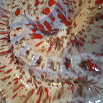 MCM Ceramic shell shaped ashtray