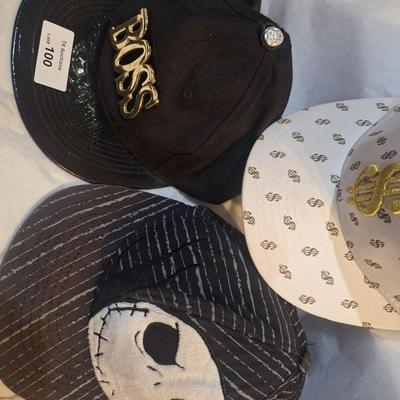 3 hats