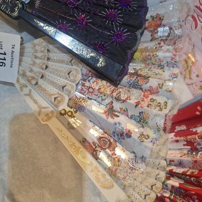 decorative hand fans