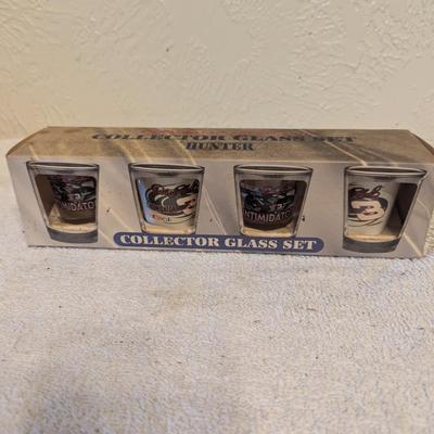 Dale Earnhardt shot glass collection