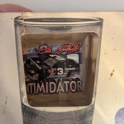 Dale Earnhardt shot glass collection