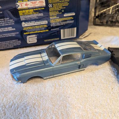 Revell '67 Shelby Mustang GT500 Model body is die cast metal