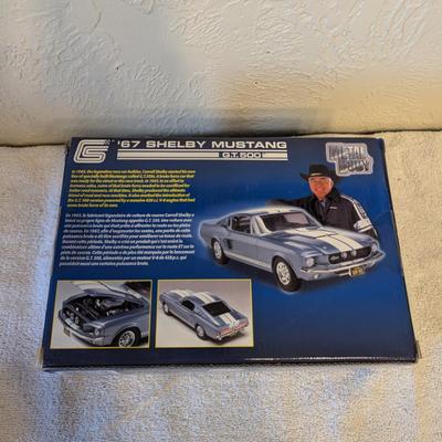 Revell '67 Shelby Mustang GT500 Model body is die cast metal