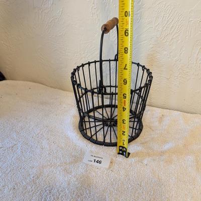 Metal Basket with Handle
