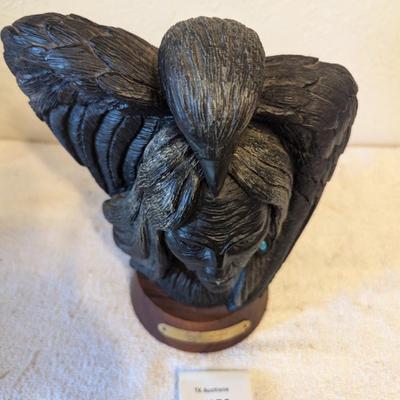 native American Eagle Sclupture figurines 184 of 250, "Eagle Spirit" by Ron Schroder