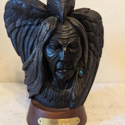 native American Eagle Sclupture figurines 184 of 250, "Eagle Spirit" by Ron Schroder