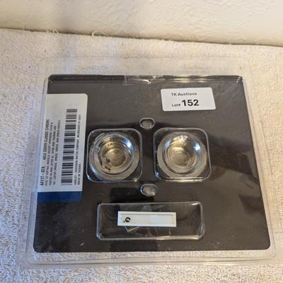 Harley Davidson Crhome axle cover set