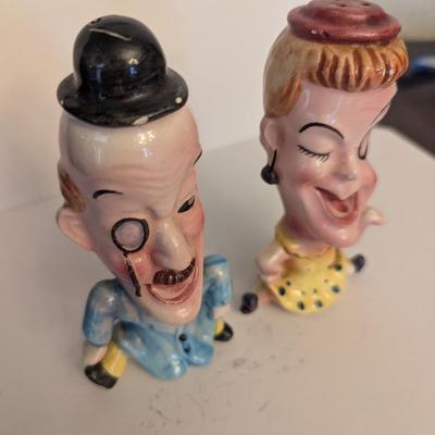 old couple- salt and pepper shaker
