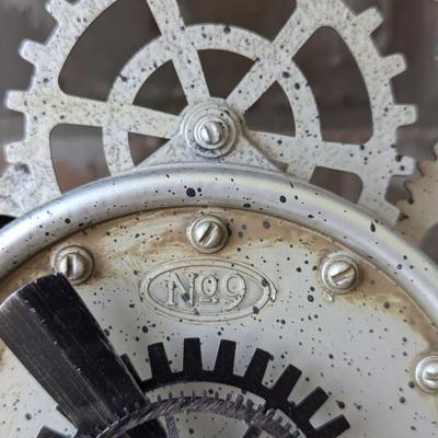 Sterling & Nobel Wall Clock no 9 Tested and working