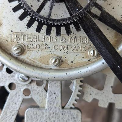Sterling & Nobel Wall Clock no 9 Tested and working