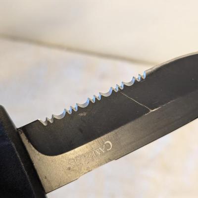 Camillus fixed blade hunting knife 4 3/4" Blade 10" overall length