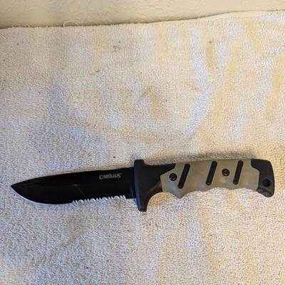 Camillus fixed blade hunting knife 4 3/4" Blade 10" overall length