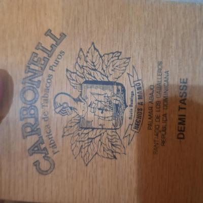 cigar boxes