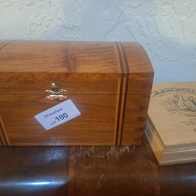 cigar boxes