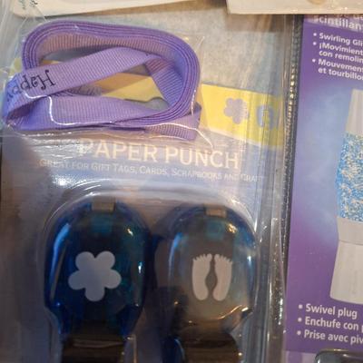 lava lamp night light, and misc smalls