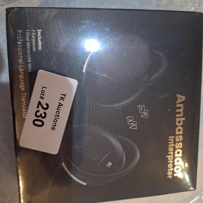 Ambassoador interpreter- new in box