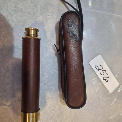 Tasco Delux pocket Monocular telesscope spyglass 10x 20mm with case