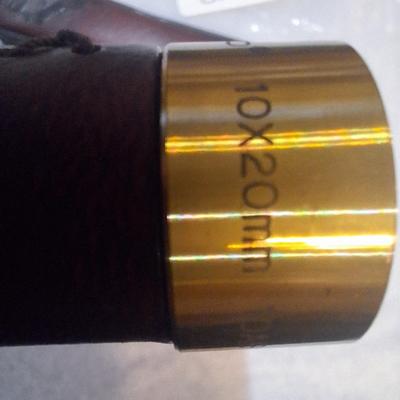 Tasco Delux pocket Monocular telesscope spyglass 10x 20mm with case
