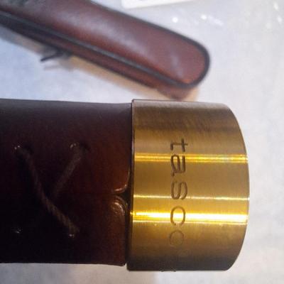 Tasco Delux pocket Monocular telesscope spyglass 10x 20mm with case